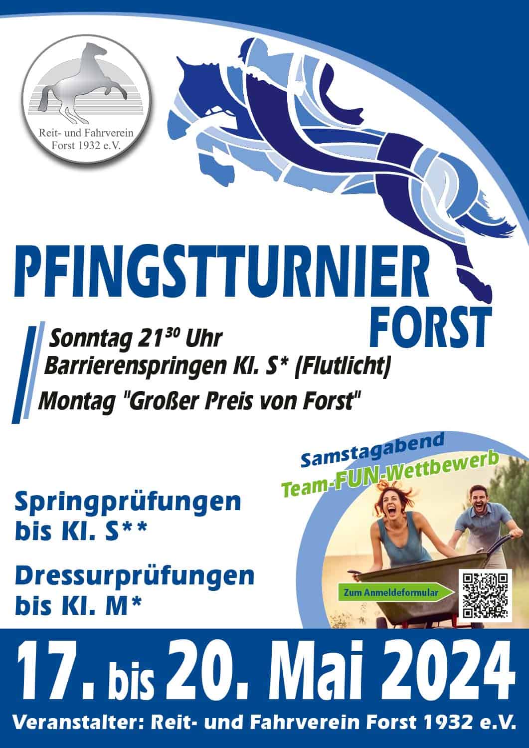 Plakat Pfingstturnier 2024