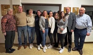 Die neu gewählte Vorstandschaft