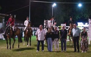 Sieger im Barrierenspringen
