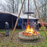 Stephansritt mit Lagerfeuer