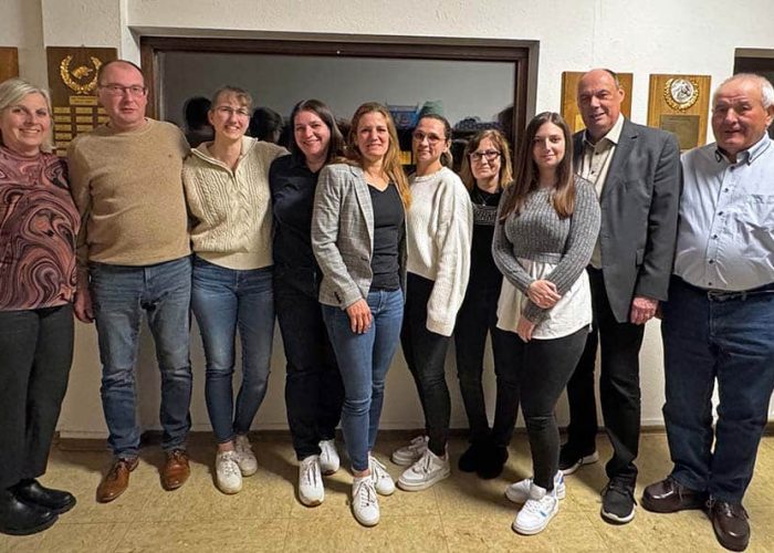 Die neu gewählte Vorstandschaft